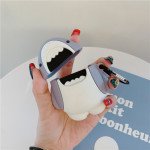 Wholesale Cute Design Cartoon Silicone Cover Skin for Airpod (1 / 2) Charging Case (Shark)